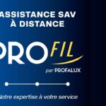 Logo Assitance profil avec technicien Profalux